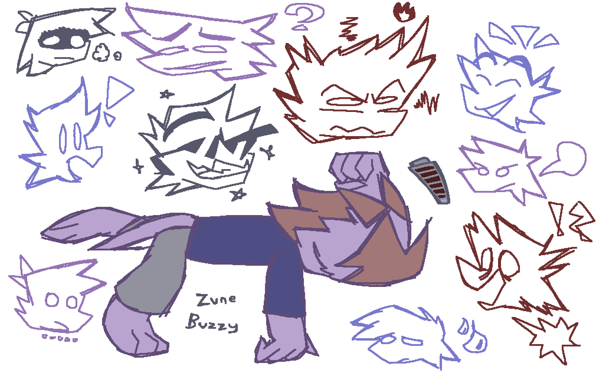 ZuneBuzzy doodles 2.