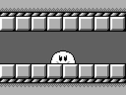 Kirby on a mission.